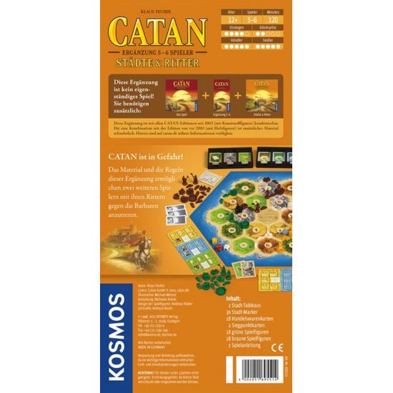 CATAN Städte & Ritter Ergänz. 12+/5-6, 3 image