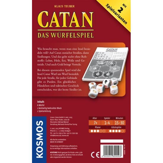 MITBRING CATAN Würfelspiel 7+/1-4, 2 image