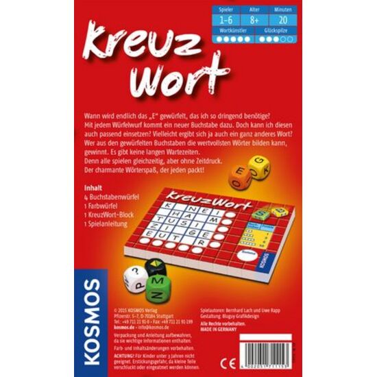 MITBRING Kreuzwort 8+/1-6, 3 image