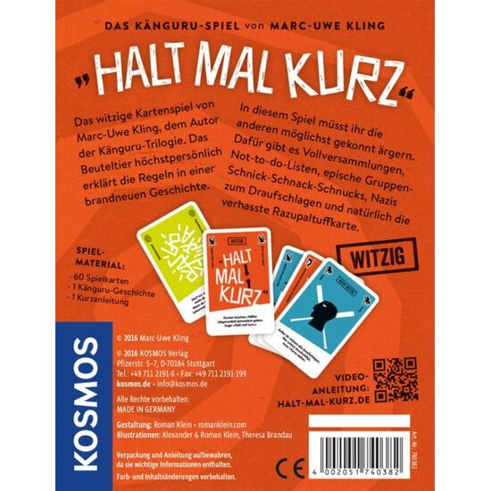 KARTEN Halt Mal Kurz 8+/3-5, 5 image