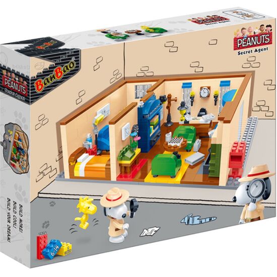 SNOOPY Secret Agent Living Room (654)