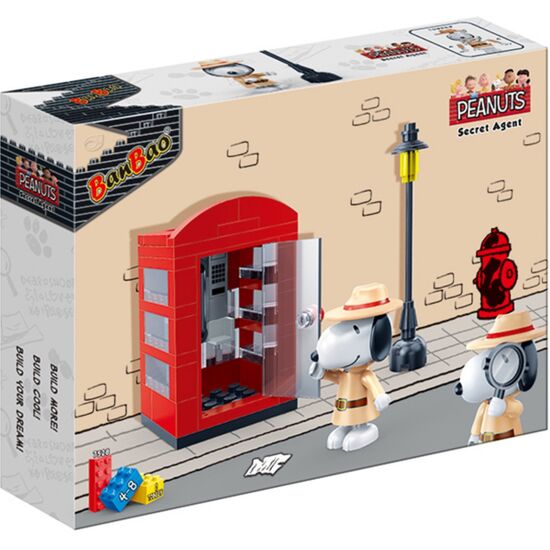 SNOOPY Secret Agent Phone Booth (62)