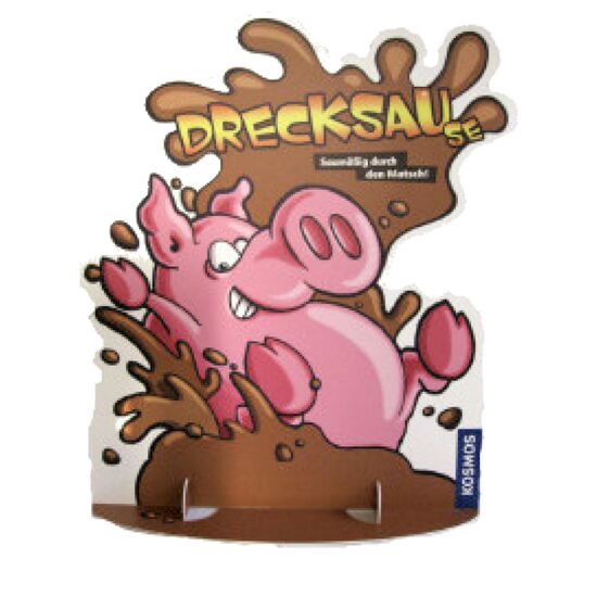 DEKO Aufsteller Drecksause 65x60 cm plus Bestückung nach Absprache