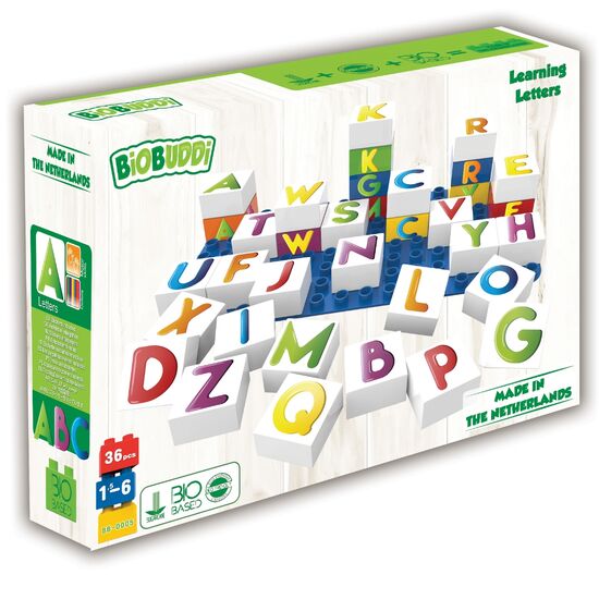 BIOBUDDI Learning Letters 36 pcs