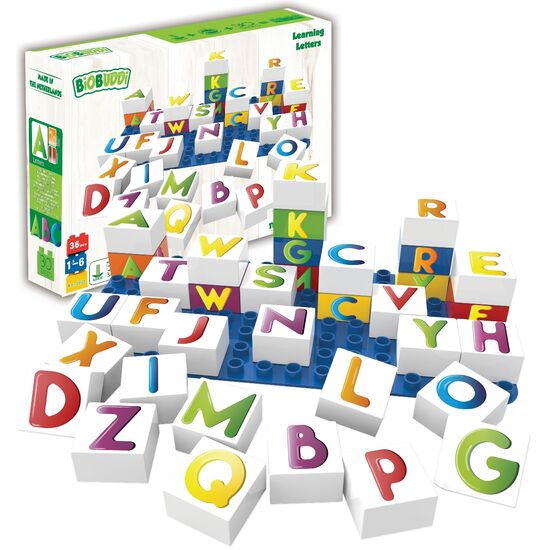 BIOBUDDI Learning Letters 36 pcs, 2 image