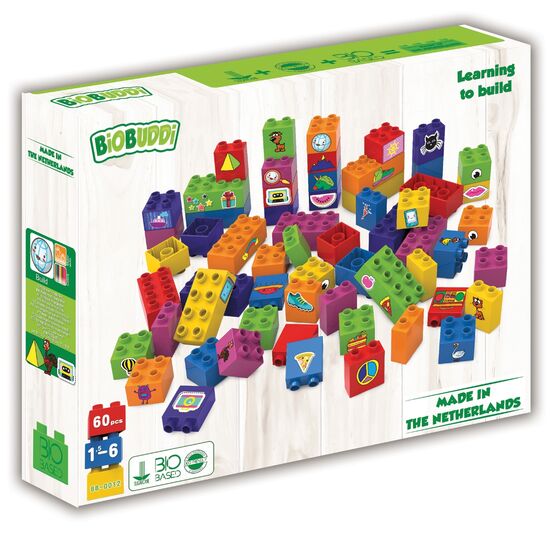 BIOBUDDI Blocks 60 pcs