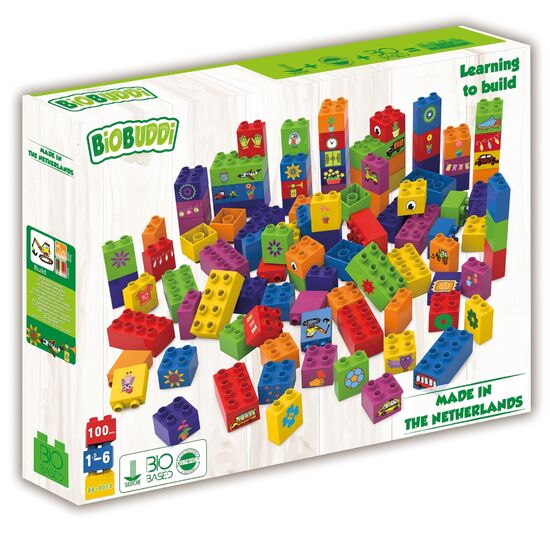 BIOBUDDI Blocks 100 pcs