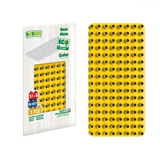 BIOBUDDI Base plate yellow, 2 image