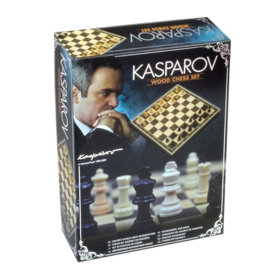 KASPAROV Wood Chess Set