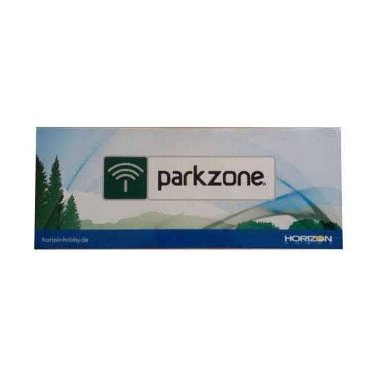 WERBUNG Kleber PARKZONE 100x40cm