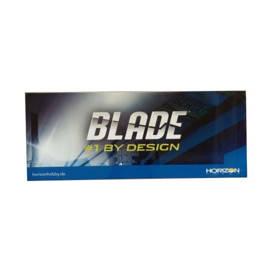 WERBUNG Kleber BLADE 100x40cm