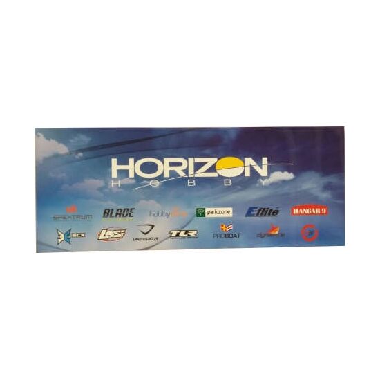 WERBUNG Kleber HORIZON HOB. 100x40cm