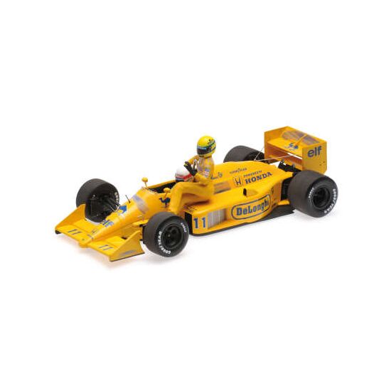 LOTUS Honda 99T 1:18 Ayrton Senna Italian GP 1987 A.Senna Riding on S.Nakajima's Car