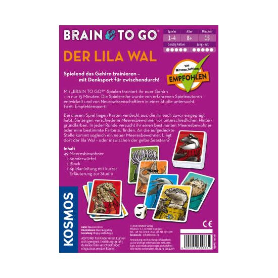 SPIEL Brain to go Lila Wal 8+/1-4, 2 image