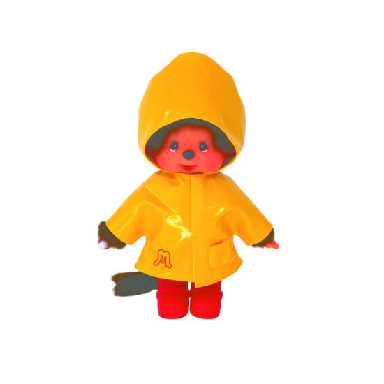MONCHHICHI Raincoat Yellow 20cm