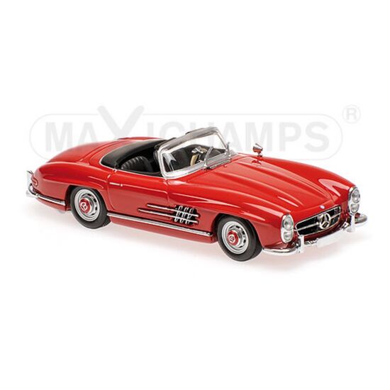 MERCEDES 300 SL 1955 rot 1:43 Roadster (W198 II)