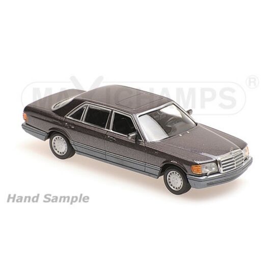 MERCEDES-BENZ 560 SEL - 1990 - PURPLE METALLIC