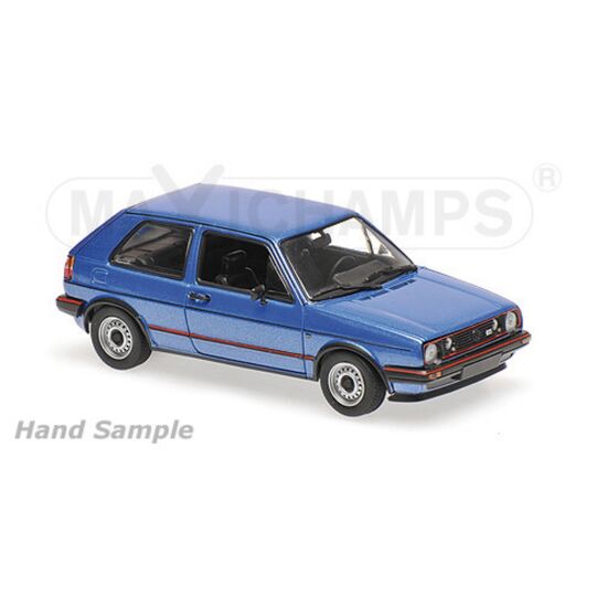 VW Golf GTI 1985 bleu 1:43
