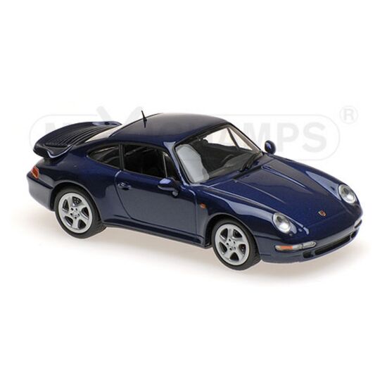 PORSCHE 911 TURBO S 1997 bleu 1:43