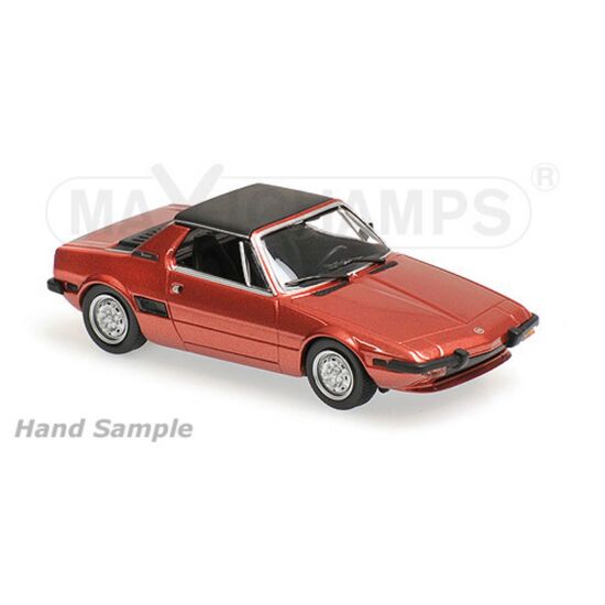 FIAT X1/9 1974 rouge 1:43
