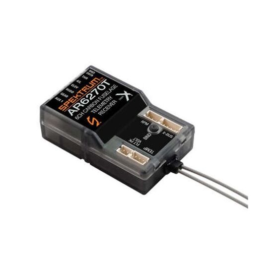 RECEPTEUR AIR AR6270T6CH DSMX Carbon Integrated Telemetry