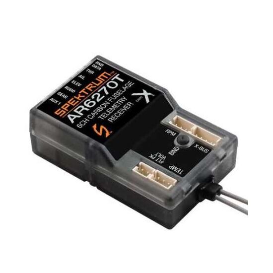 RECEPTEUR AIR AR6270T6CH DSMX Carbon Integrated Telemetry, 2 image