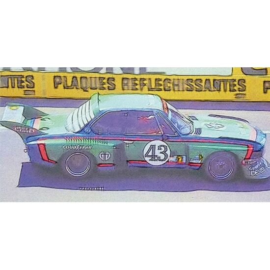 BMW 3.5 CSL BMW-SCHNITZER - QUESTER/K REBS/PELTIER - 24H LE MANS 1976