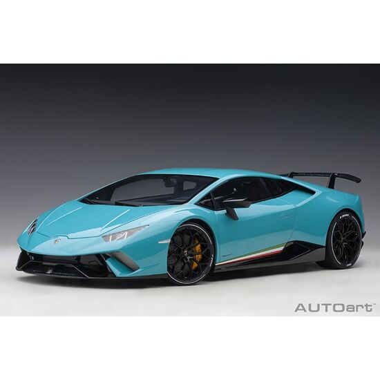 LAMBORGHINI Hurac├ín Perfor. 2017 1:12 (blu glauco/ solid blue) (composite model/full openings)