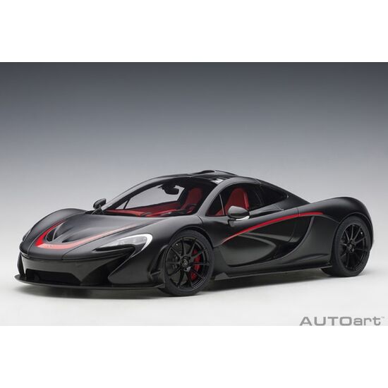 MCLAREN P1 noir 1:12 Matt Black