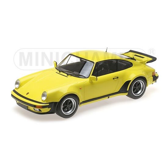 PORSCHE 911 Turbo 1977 jaune 1:12 Light Yellow