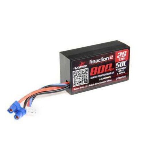 ACCU 7.4V 800 mAh LiPo 2S 50C EC2, 3 image