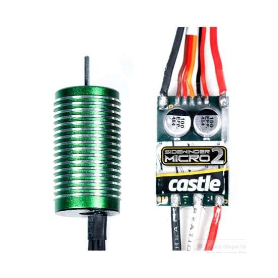 MOTOR/REGLER 1/18 4100kv/SIDEWINDER MICRO SPORT, 2 image