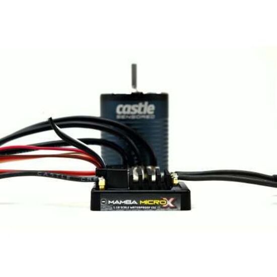 MOTEUR/VARIATEUR CRAWLER EDITION 1/10 1406 2850kv /MAMBA MICRO X SENSORED, 2 image