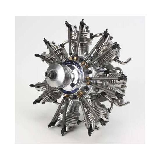 MOTEUR 7-Cyl. 4-T. Mot. étoile 35ccm, 2 image