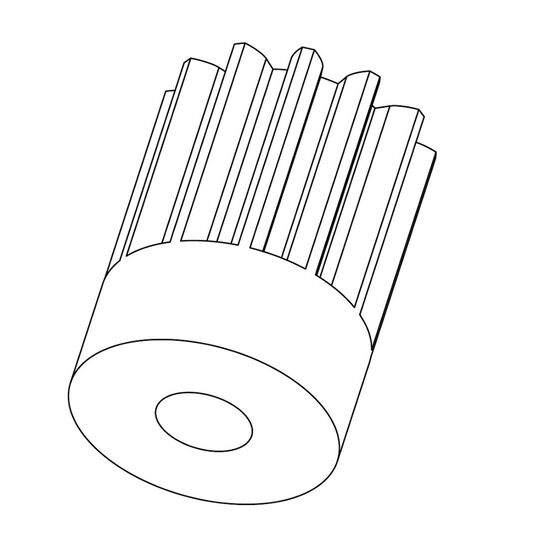 Spur Gear 64T & Motor Pinion Gear 12T for 180 Motor, 2 image