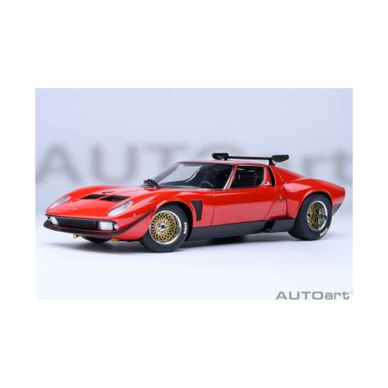 Lamborghini Aventador SVJ 2019 1:18 blu Nethuns / metallic blue (composite model/full openings)