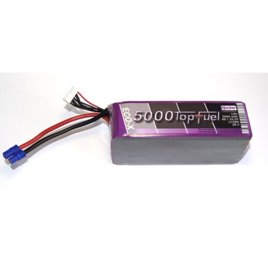 TopFuel LiPo 20C-ECO-X 5000mAh 6S/ 228615