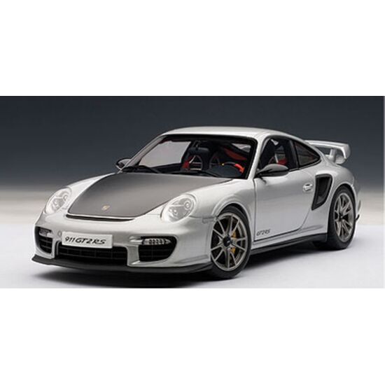 PORSCHE 911 (997) GT2 RS argent 1:18