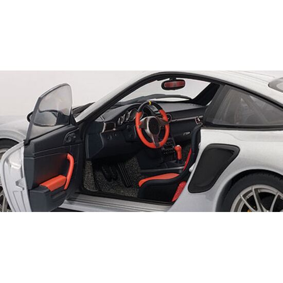 PORSCHE 911 (997) GT2 RS argent 1:18, 4 image