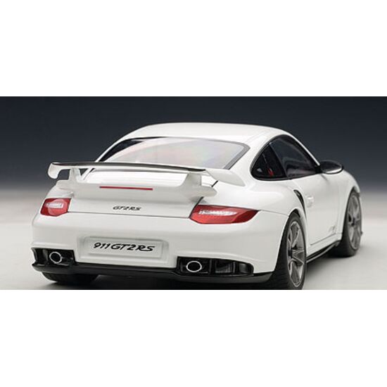 PORSCHE 911 (997) GT2 RS blanc 1:18 Matt White, 2 image
