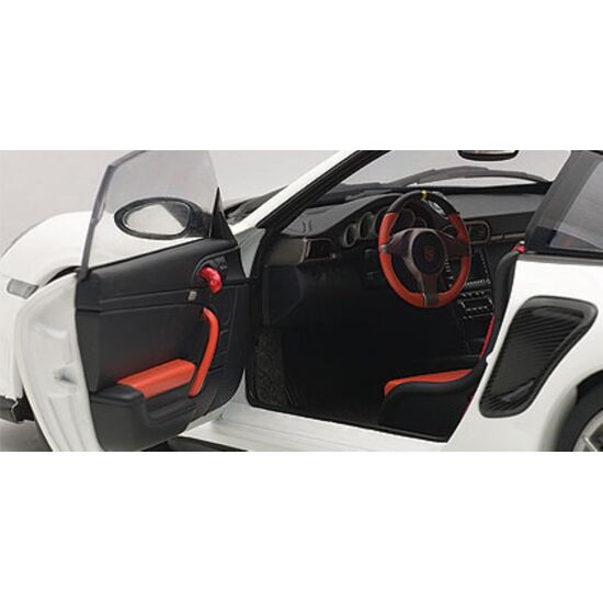 PORSCHE 911 (997) GT2 RS blanc 1:18 Matt White, 4 image