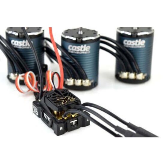 LEM010017102-MOTEUR/VARIATEUR MAMBA MICRO X2 1/18 1406 2280kv/SENSORED 16.8V WP CRAWLER SDITION