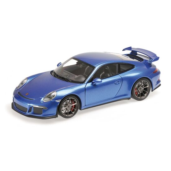 PORSCHE 911 GT3 2013 bleu 1:18