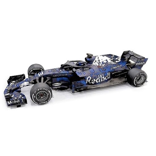 ASTON MARTIN RED BULL RACING TAG-HEUE R RB14 - DANIEL RICCIARDO - SHAKEDOWNLIVERY SILVERSTONE 2018
