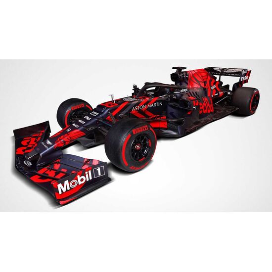ASTON MARTIN RED BULL RACING HONDA RB 15 - MAX VERSTAPPEN - SHAKEDOWN LIVERY SILVERSTONE 13-2-2019