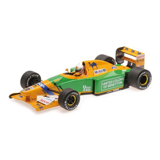 BENETTON-FORD B192 - MARTIN BRUNDLE - 3RD PLACE GREAT BRITAIN SILVERSTONE 1992 Limited Edition 300p