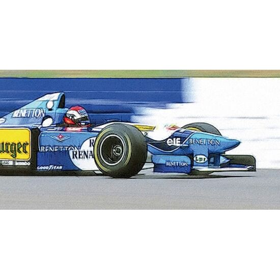 BENETTON FORD B195 HERBERT WINNER BRI TISH GP 1995