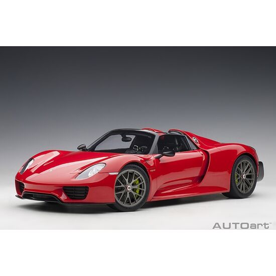 PORSCHE 918 Spyder rouge 1:12