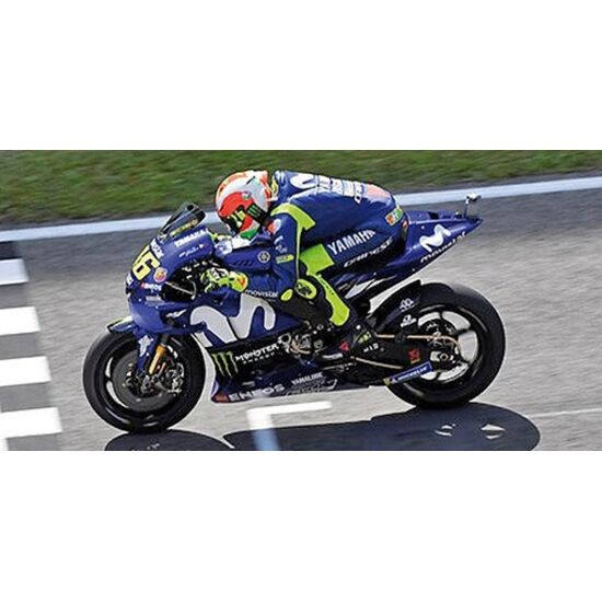 YAMAHA YZR-M1 - MOVISTAR YAMAHA VALENTINO ROSSI - POLE POSITION MUGELLO GP 2018 - W/ FIGU