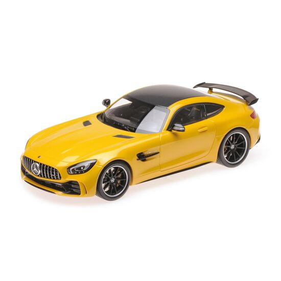 MERCEDES-AMG GTR 2017 jaune 1:18